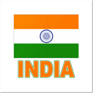 The Pride of India - Indian National Flag Design Posters and Art